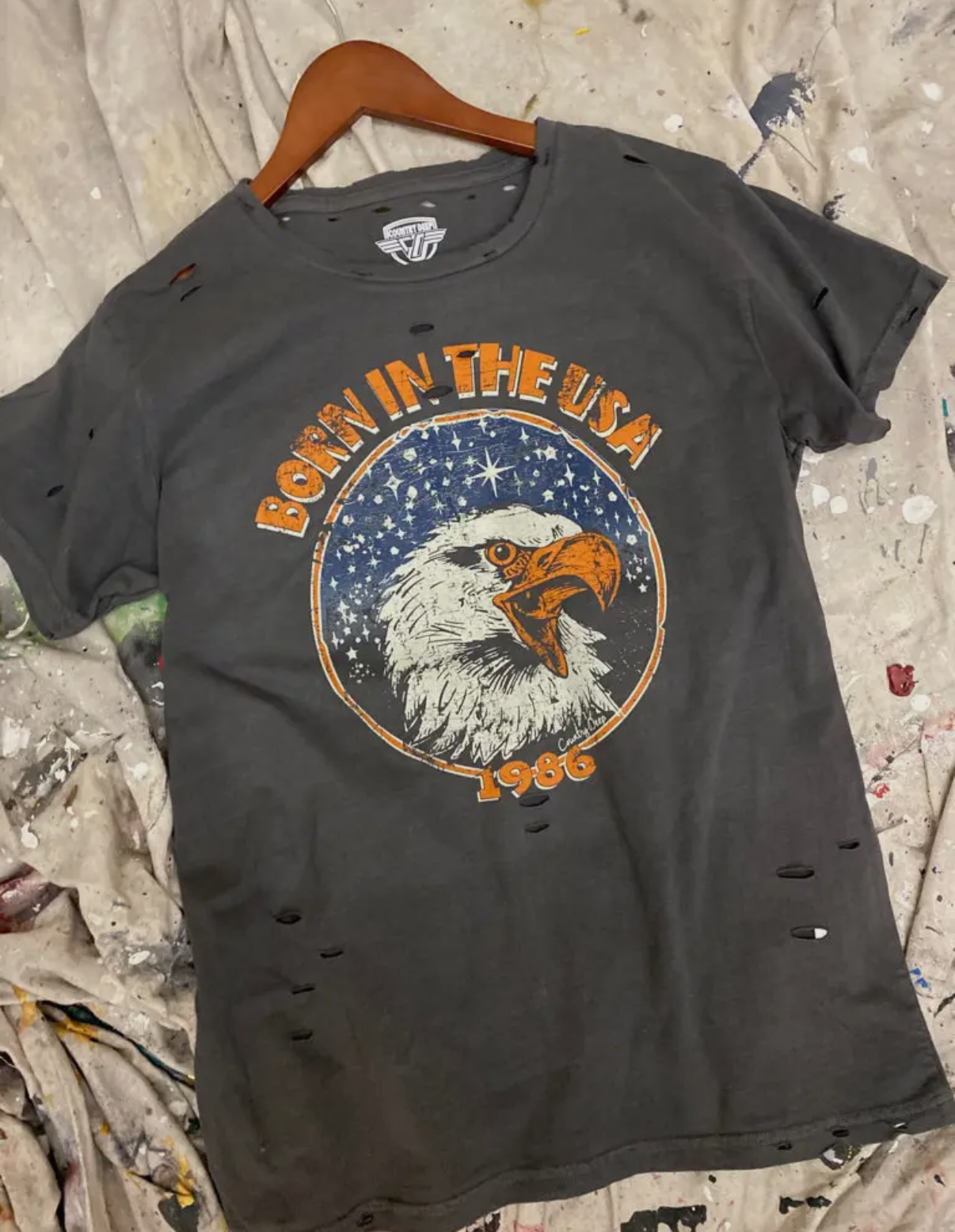 Born in the USA Oversized Tee