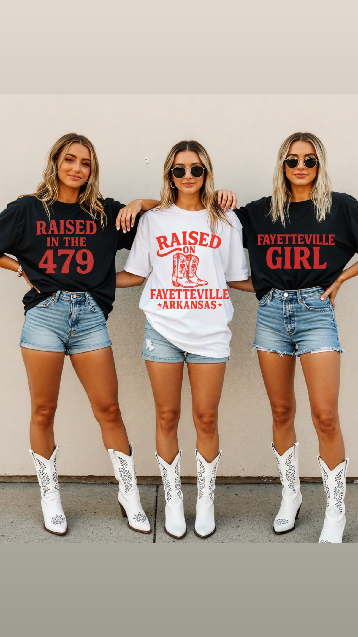 Raised in Faye Arkansas tee
