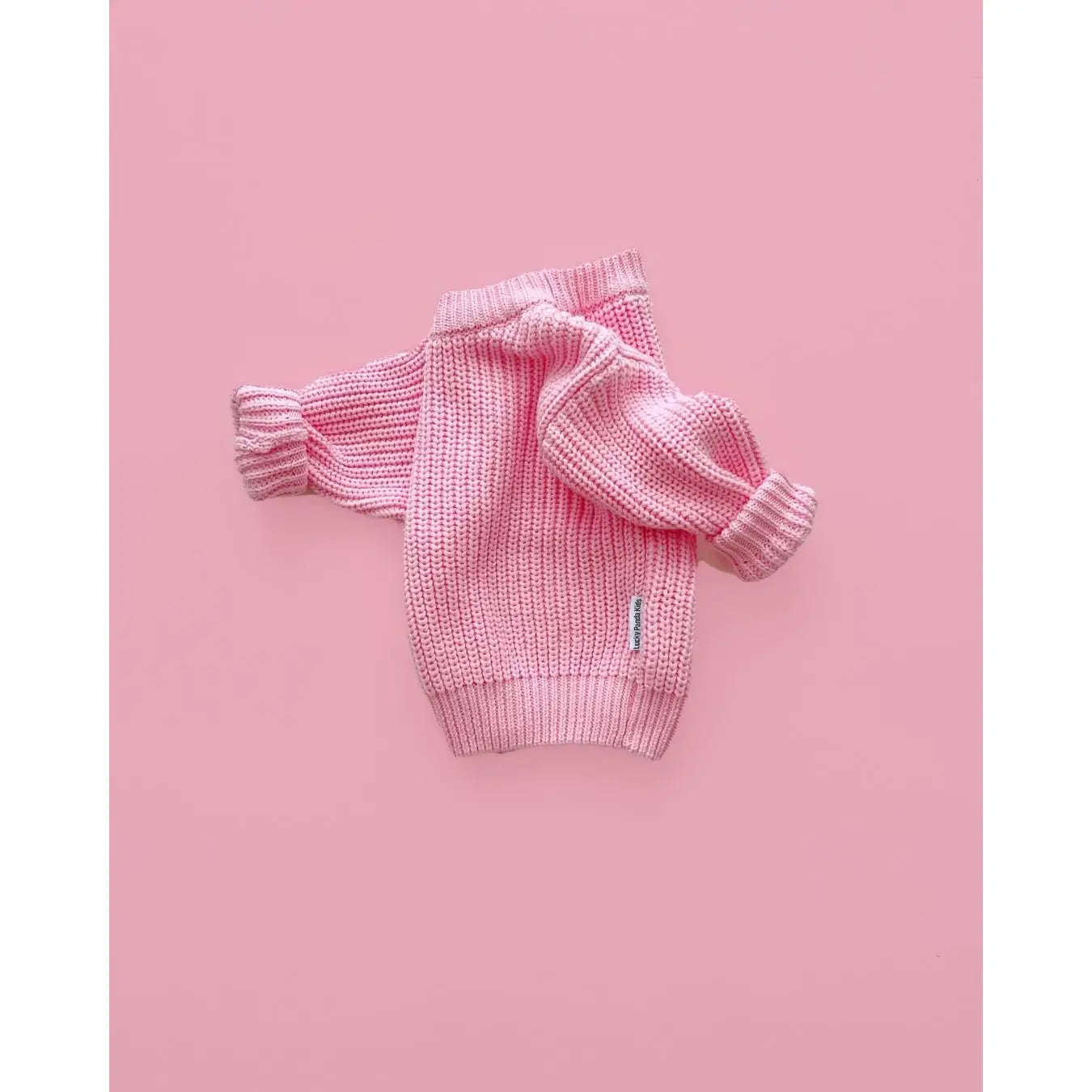 Chunky Knit Sweater | Pink