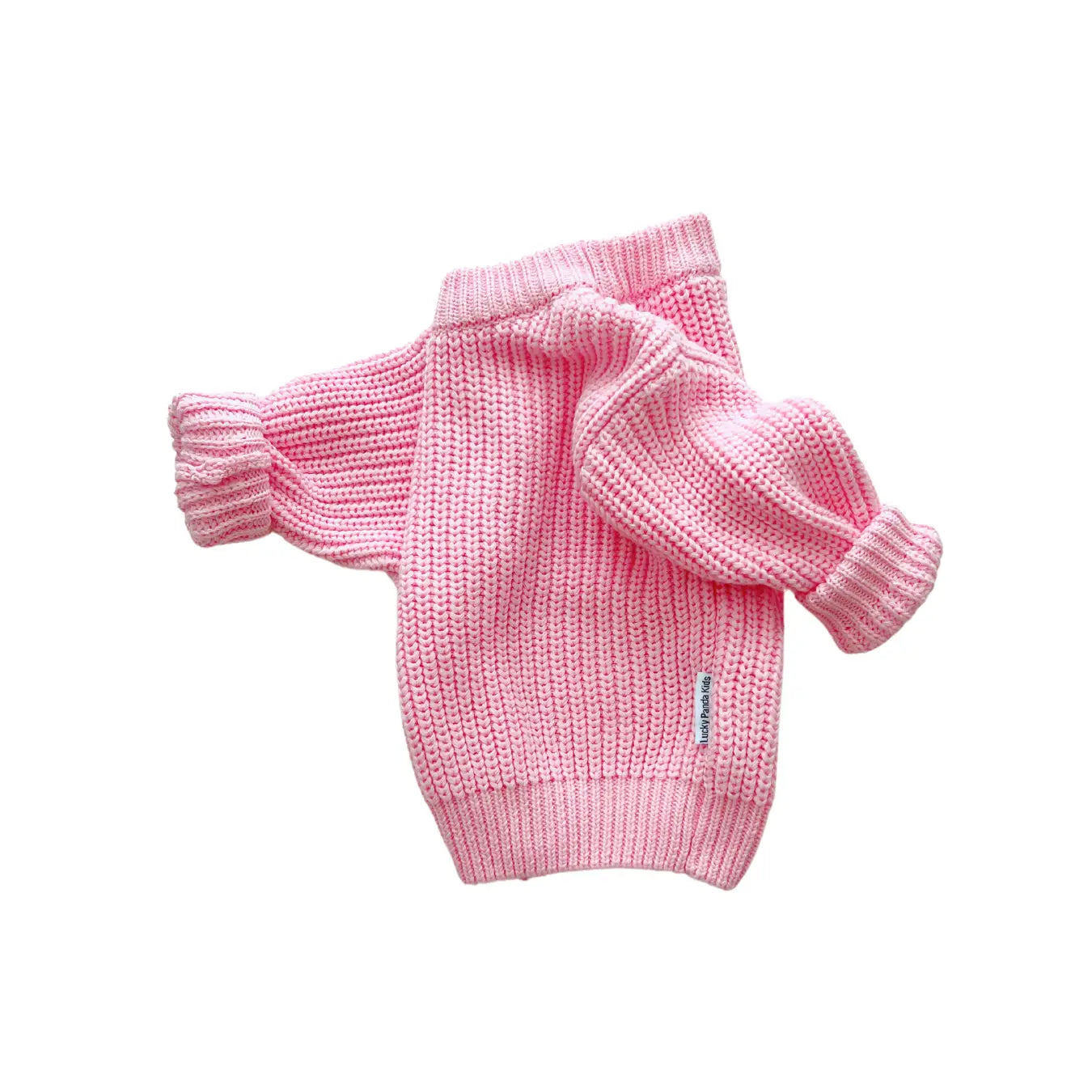 Chunky Knit Sweater | Pink