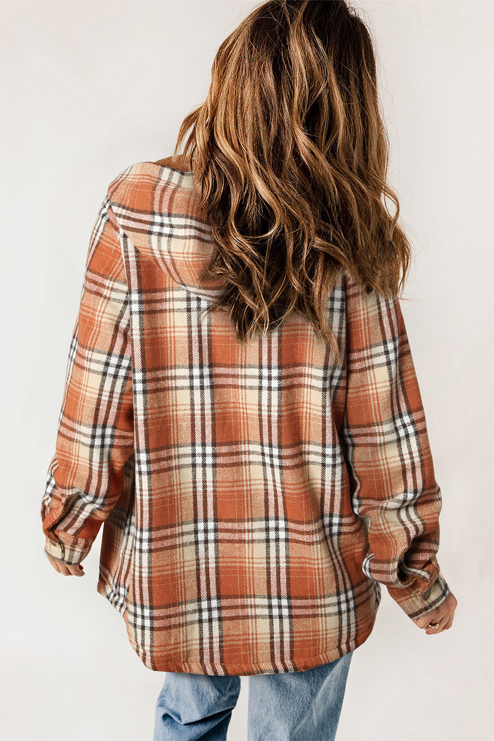 The Sadie Sherpa Lined Flannel Jacket