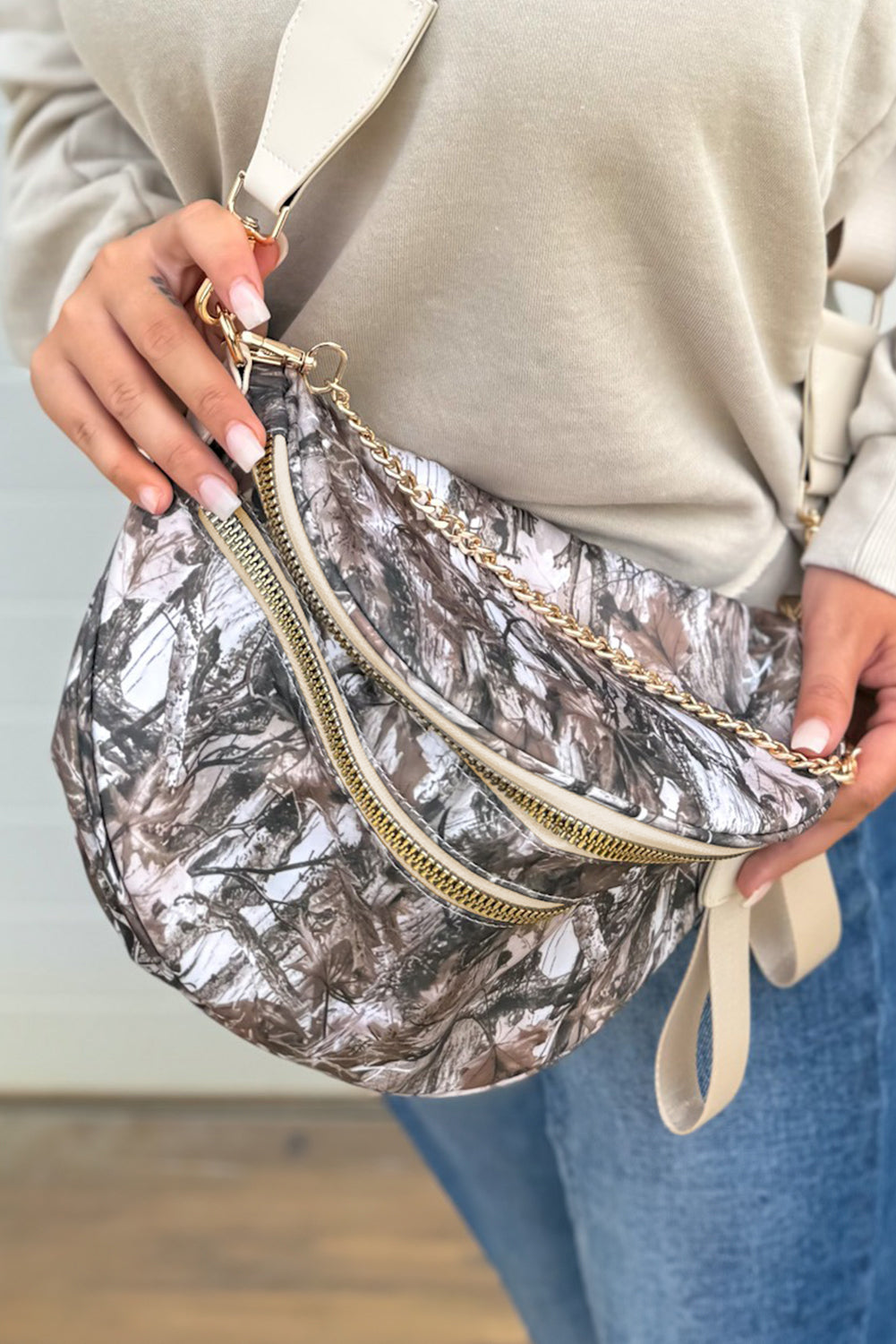 Camo Crossbody Bag