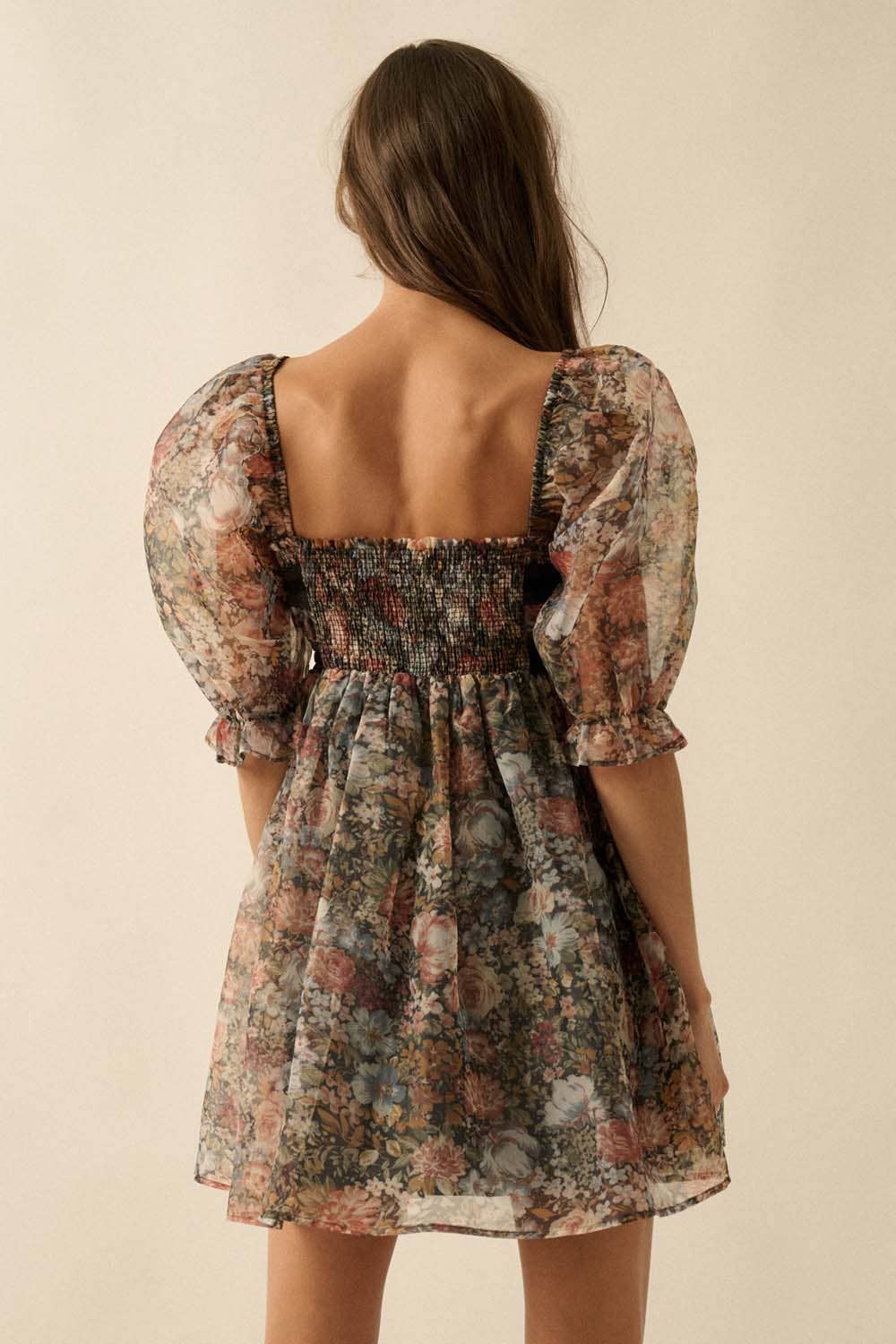 Wild Daisy Babydoll Dress/ready to ship