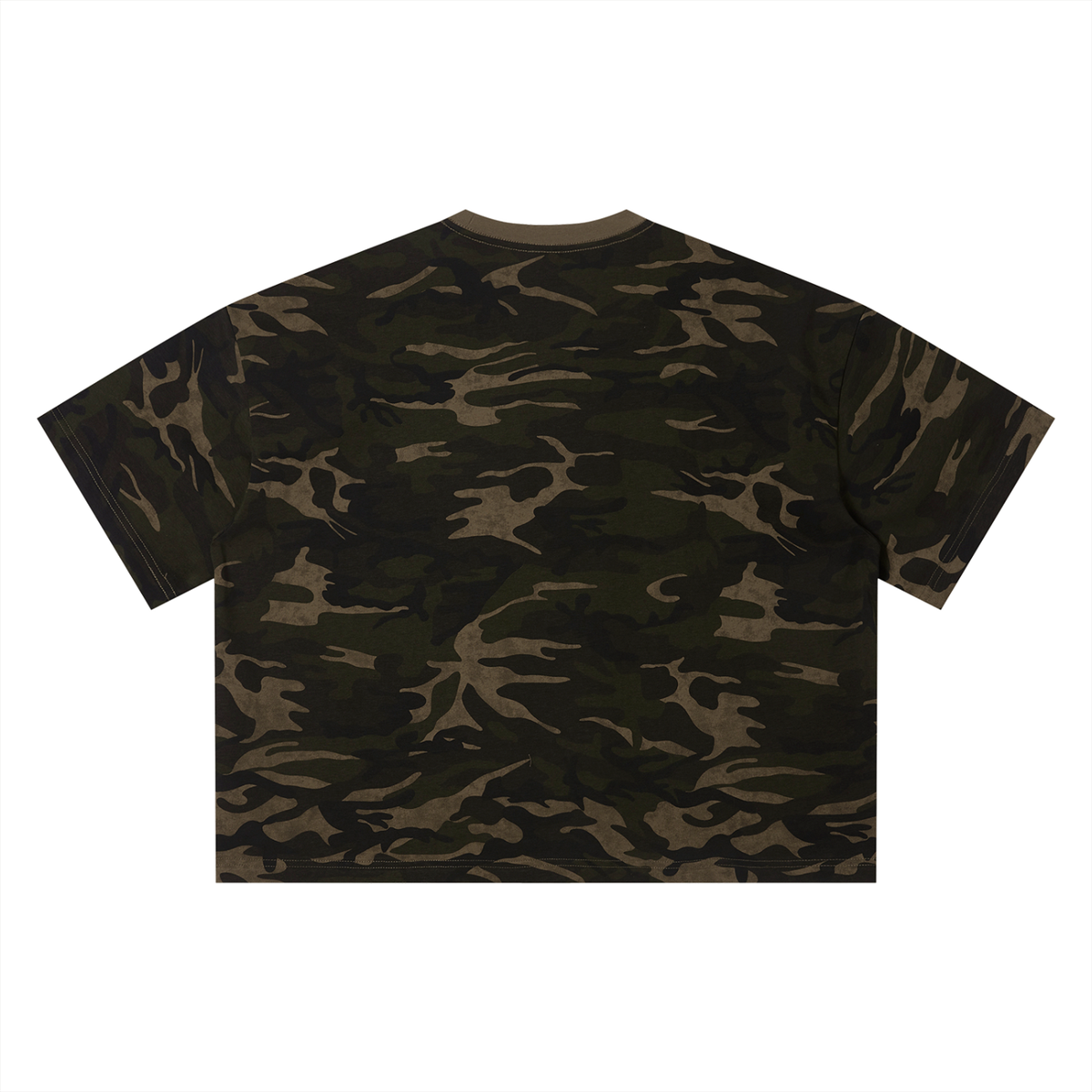It’s not that serious Camo Boxy T-Shirt
