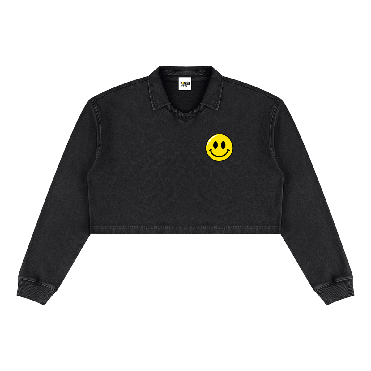 Women’s Vintage Wash Crop Sweatshirt