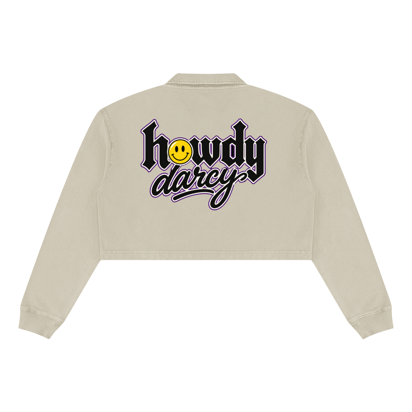 Women’s Vintage Wash Crop Sweatshirt
