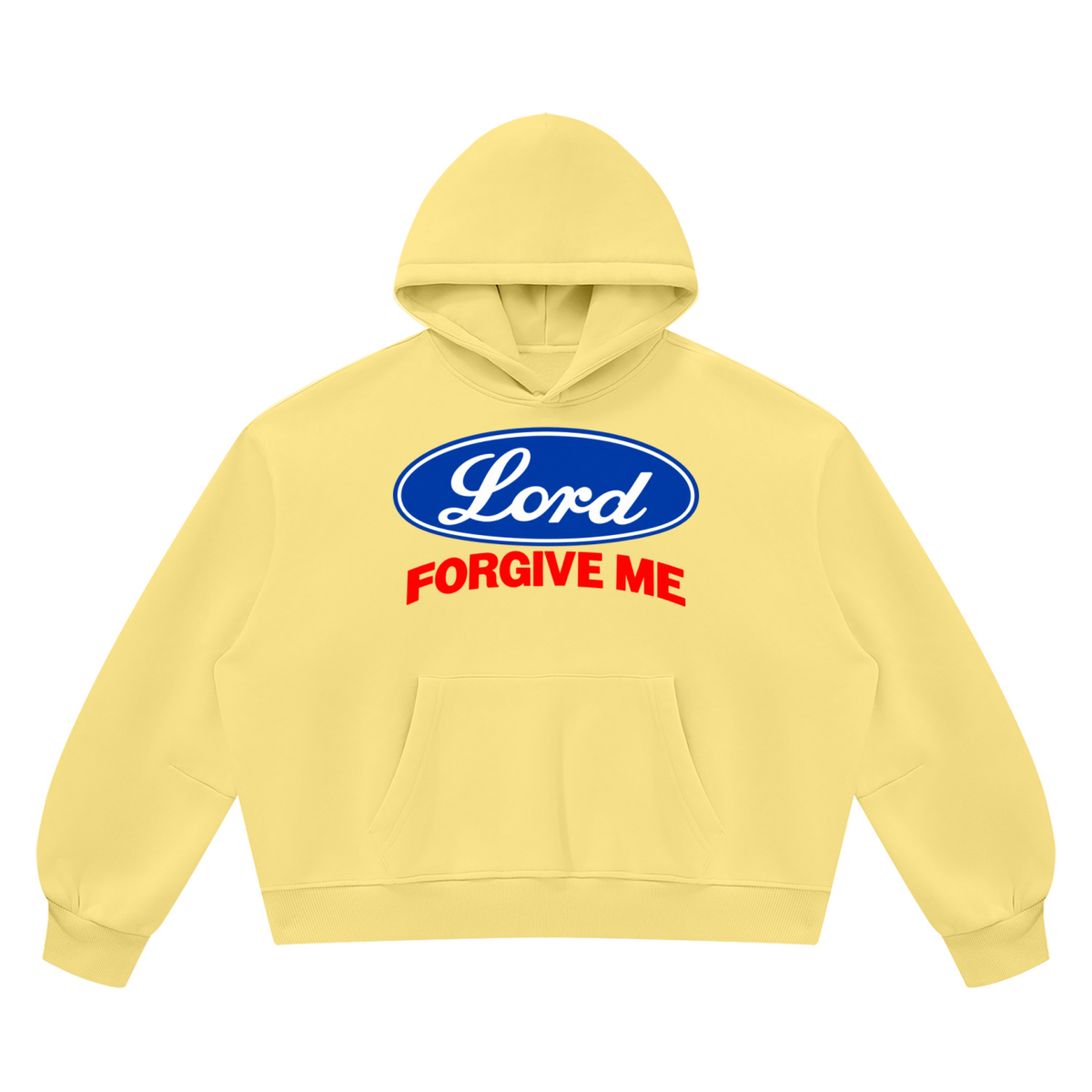 Unisex Vintage Wash Boxy Fleece Hoodie