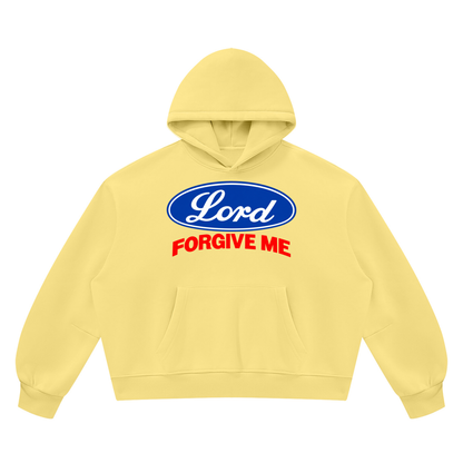 Unisex Vintage Wash Boxy Fleece Hoodie