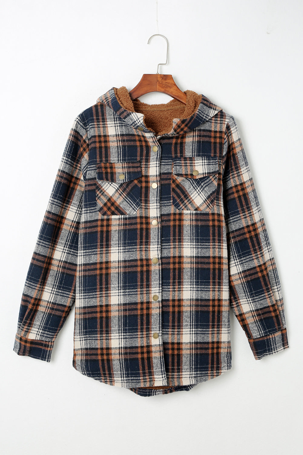 The Sadie Sherpa Lined Flannel Jacket