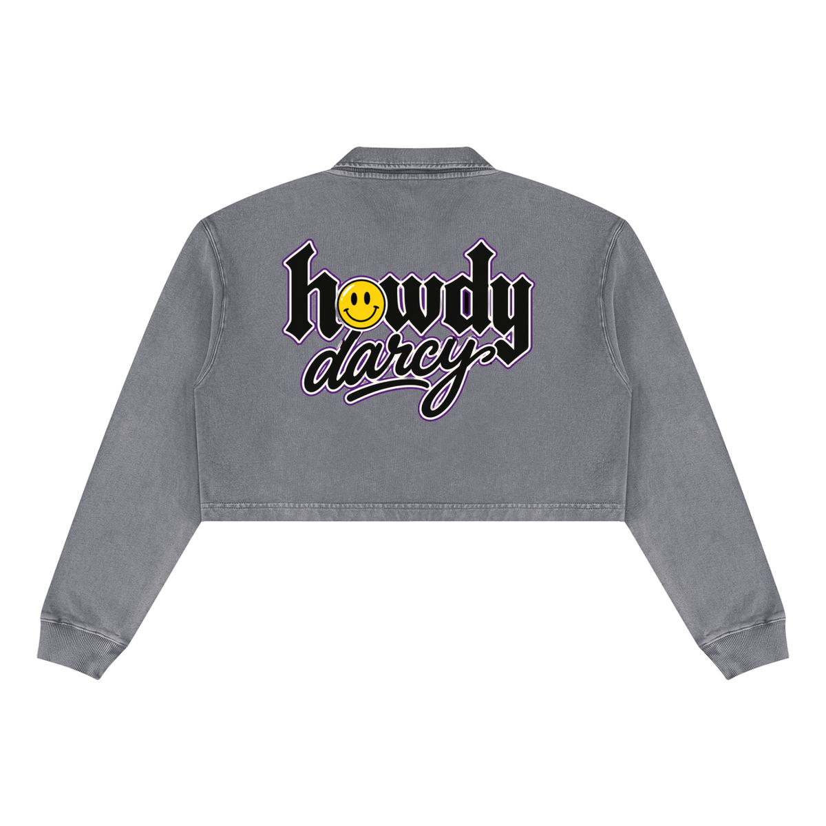Women’s Vintage Wash Crop Sweatshirt