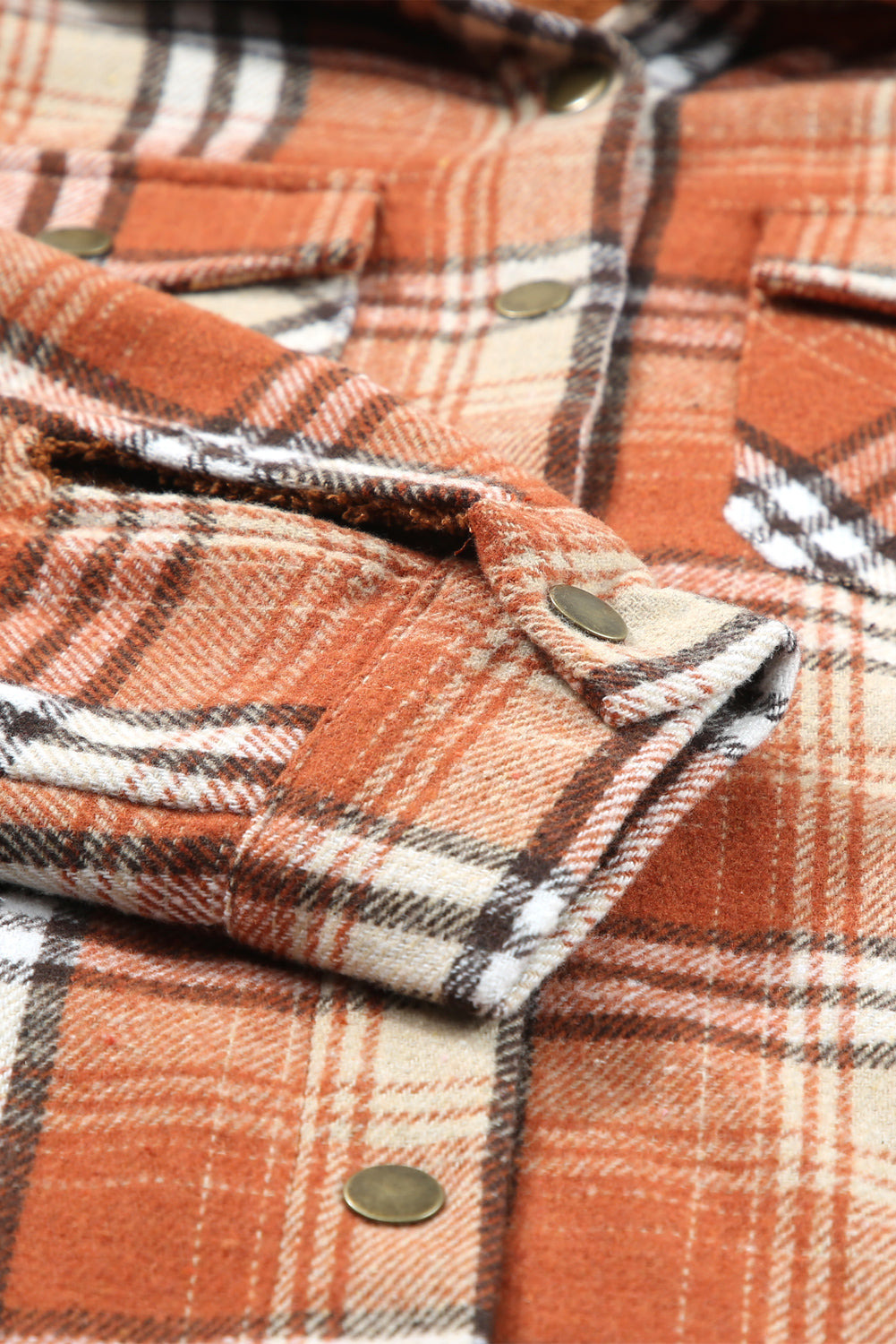 The Sadie Sherpa Lined Flannel Jacket