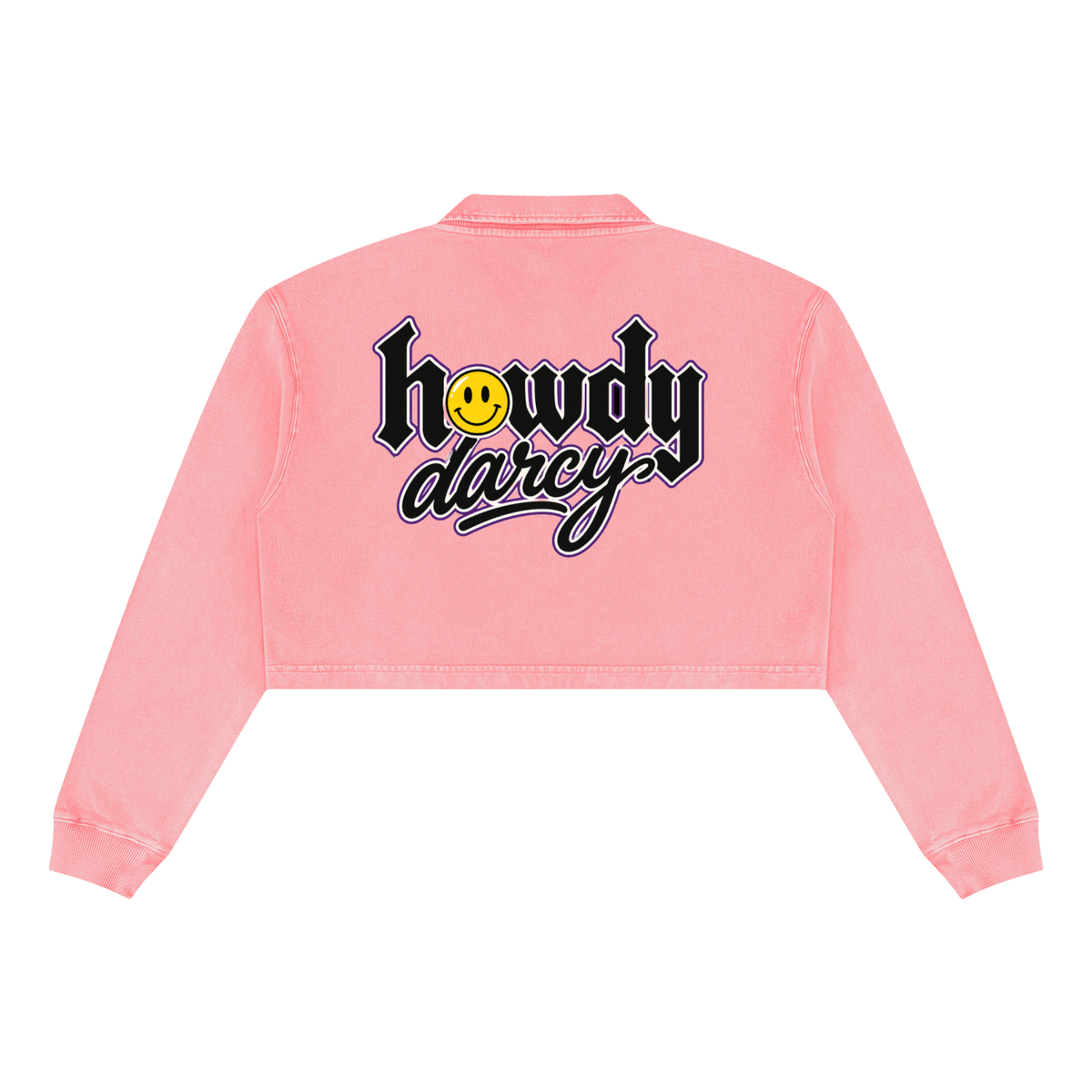 Women’s Vintage Wash Crop Sweatshirt