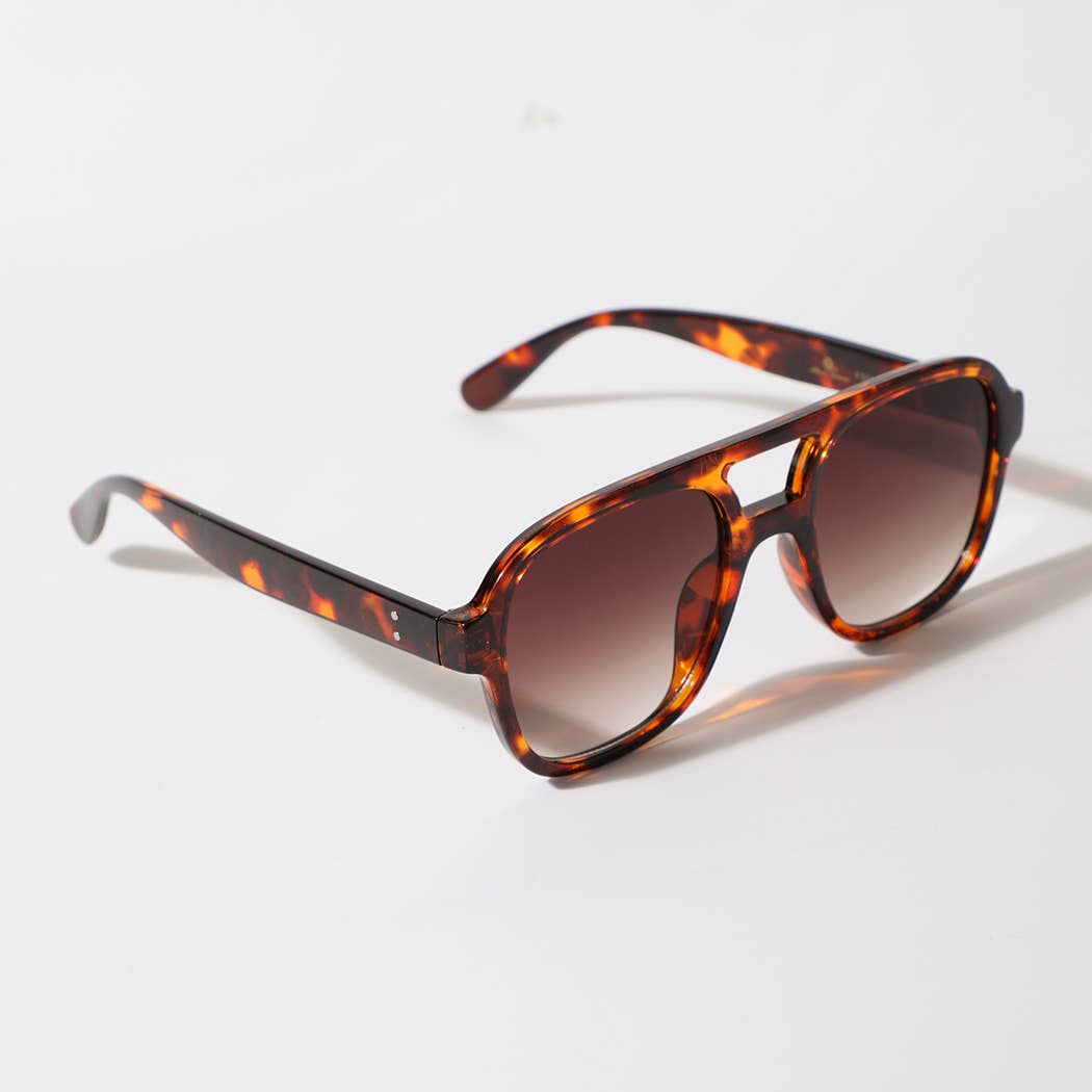 Surprise color Retro Aviator Style Color Lens Sunglasses- ready to ship
