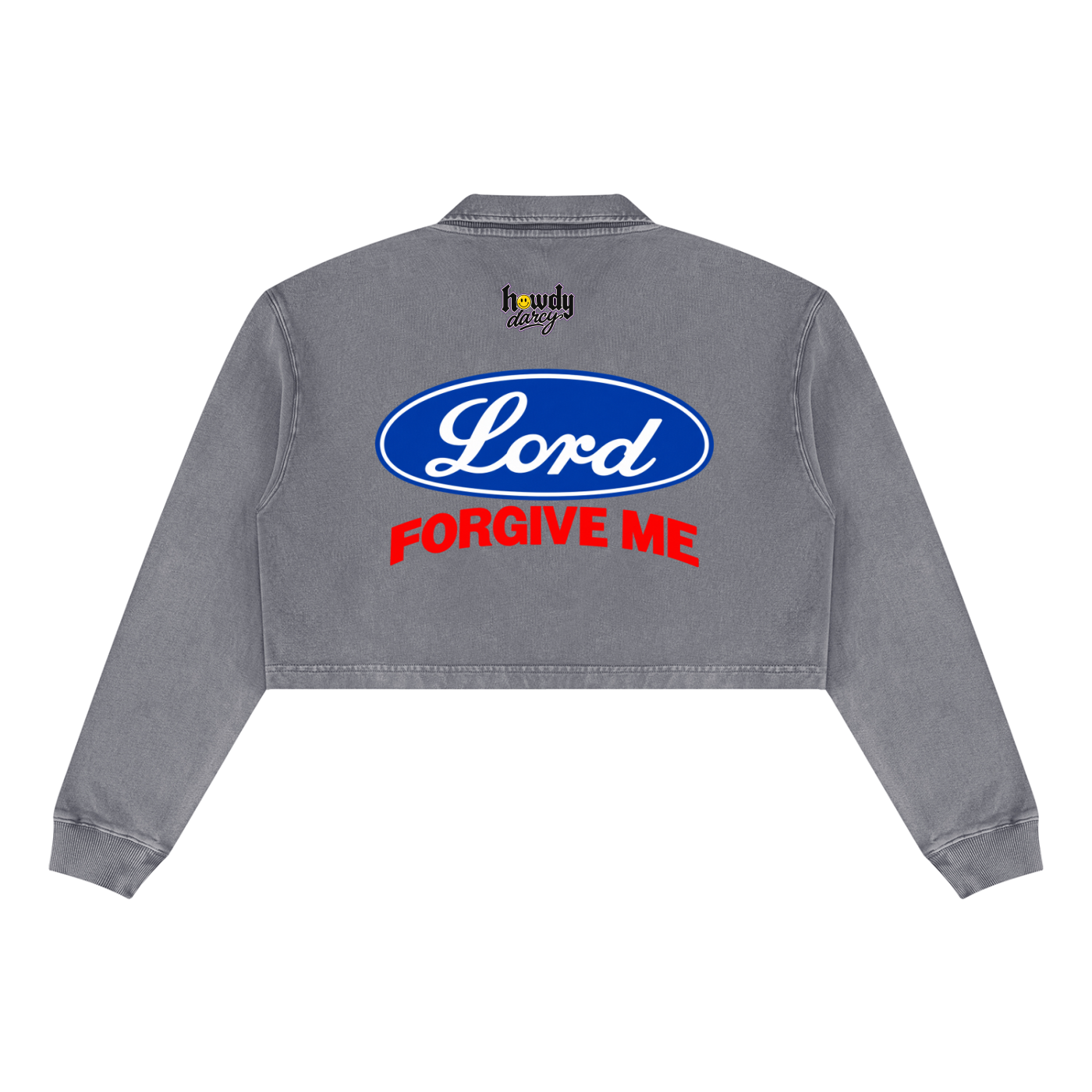 Women’s Vintage Wash Crop Sweatshirt
