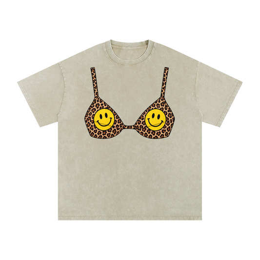 Wish you were here bikini Oversized boxy tee