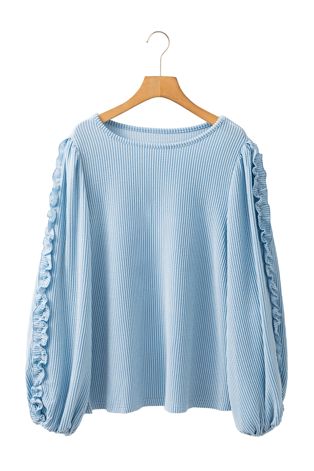 Skylar Frill Detail Puff Sleeve Top