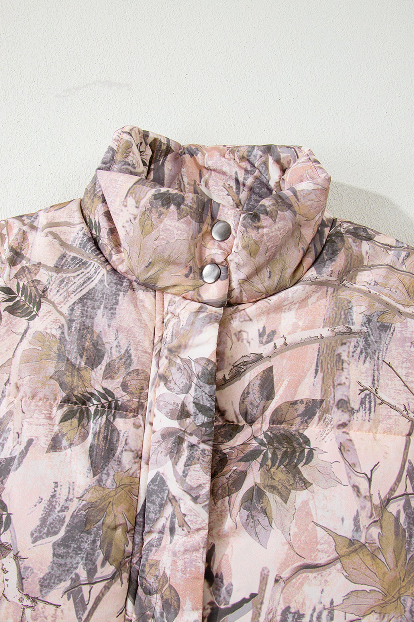 Camo puffer vest