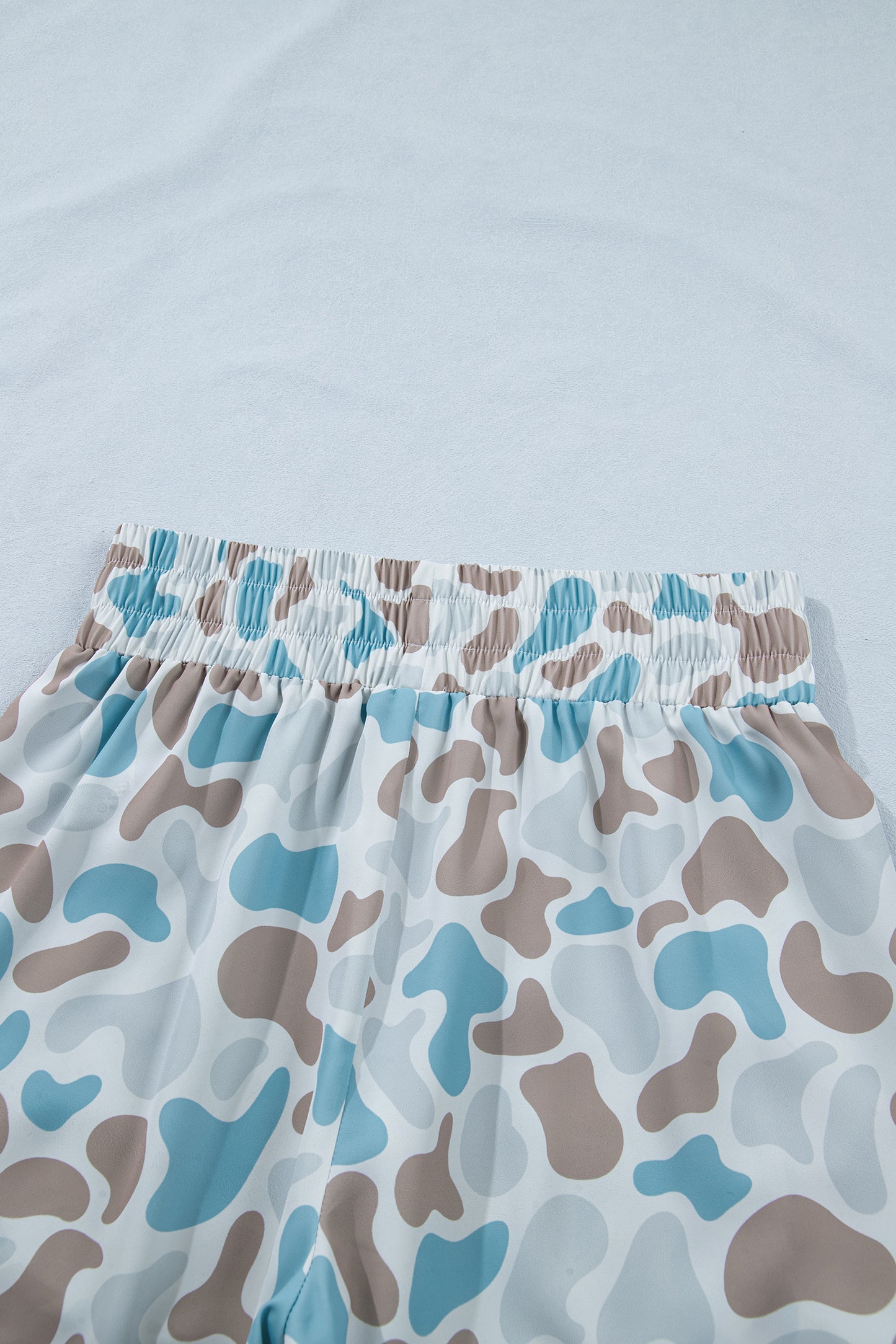 Camouflage Print Shorts-3 color options