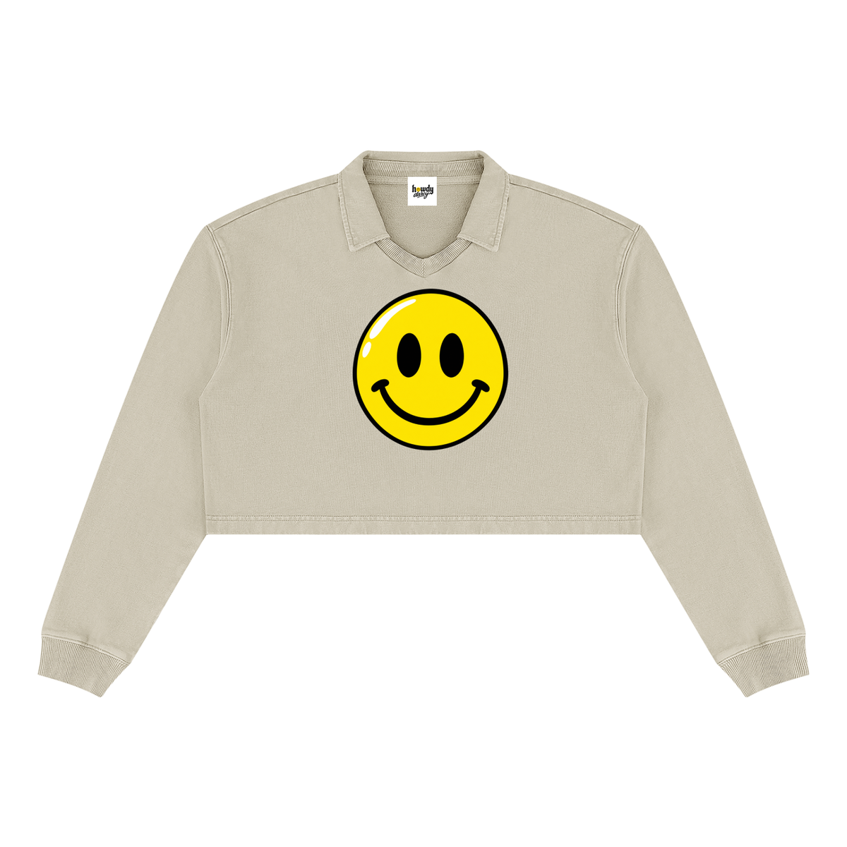 Women’s Vintage Wash Crop Sweatshirt