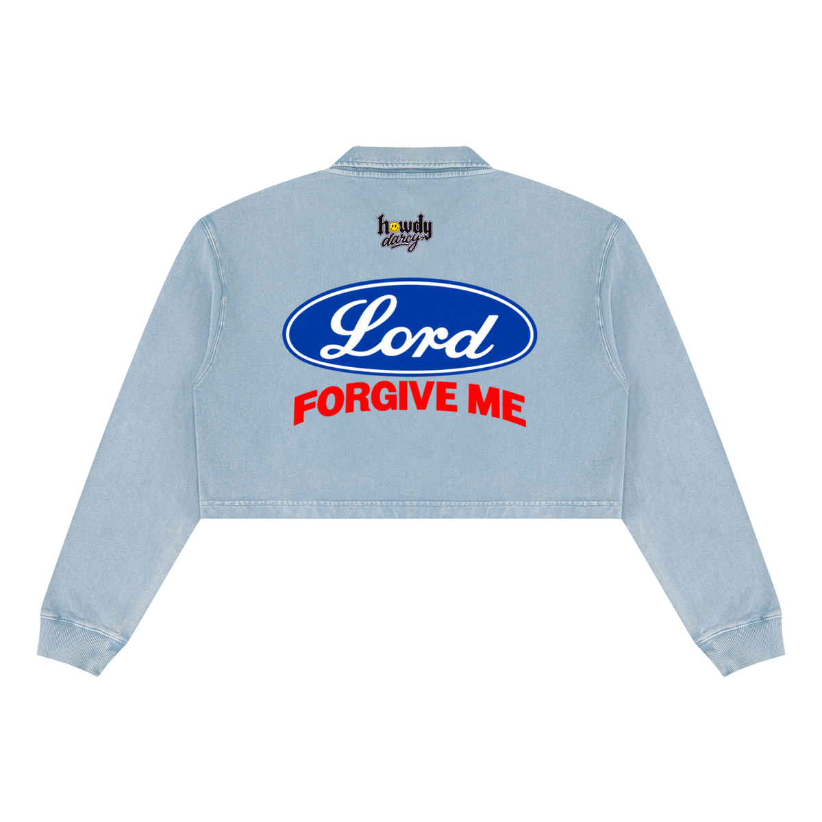 Women’s Vintage Wash Crop Sweatshirt