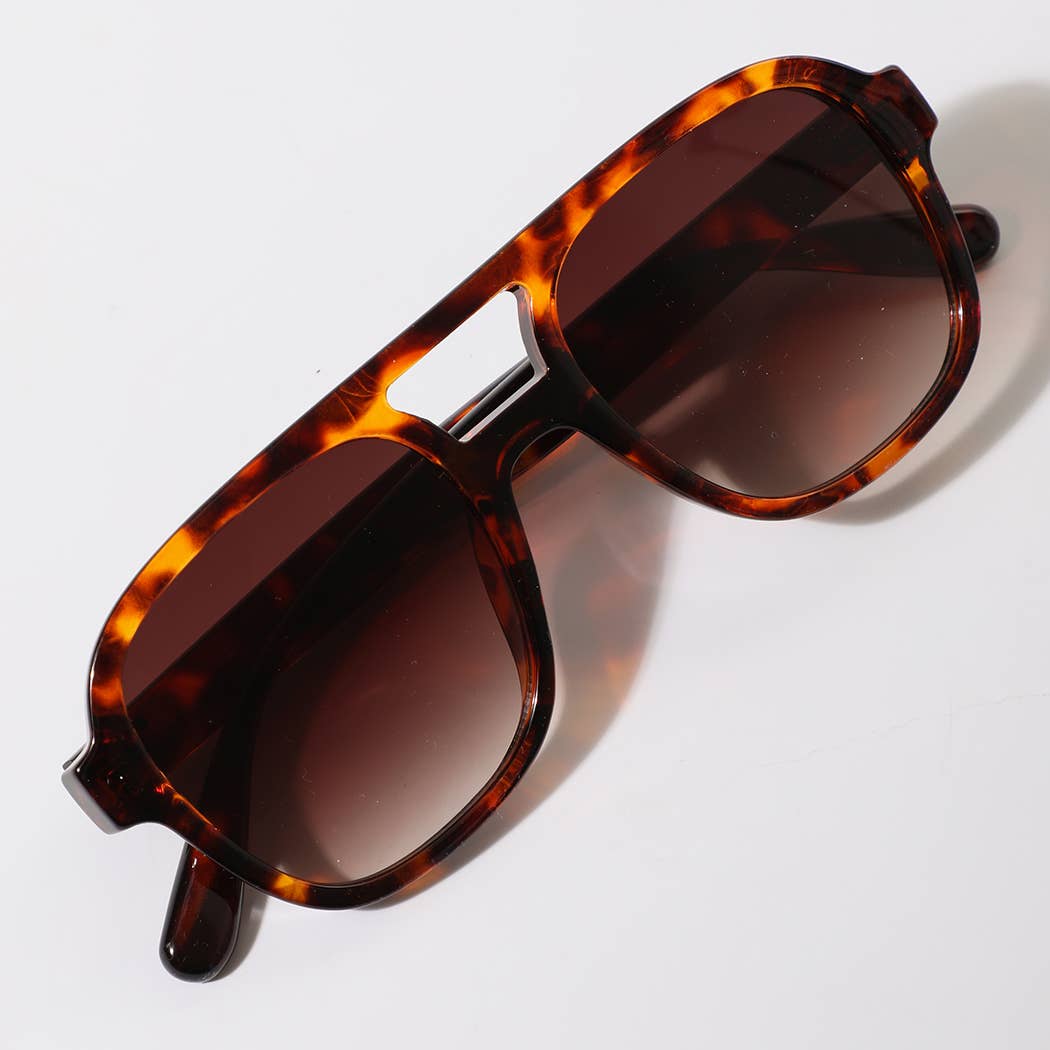 Surprise color Retro Aviator Style Color Lens Sunglasses- ready to ship