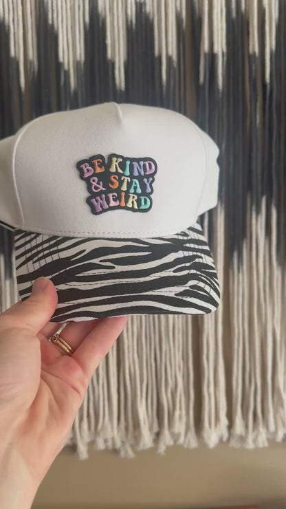 Be kind & stay weird trucker