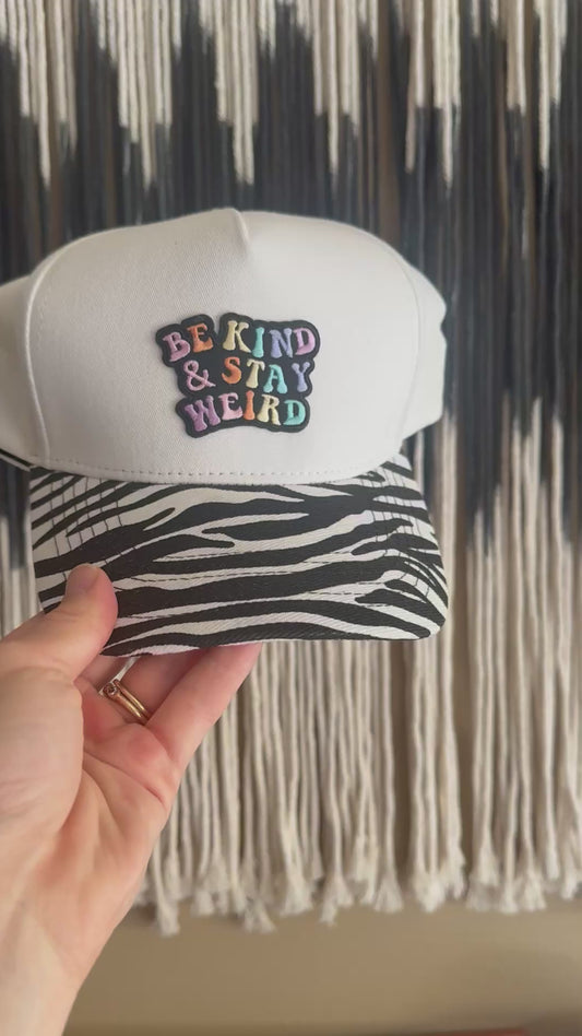 Be kind & stay weird trucker