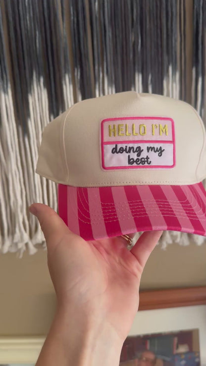 Hello I’m doing my best trucker
