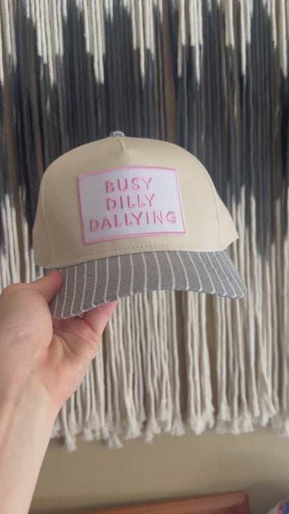 Busy Dilly Dallying trucker